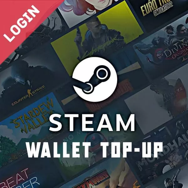 Steam Wallet Top Up